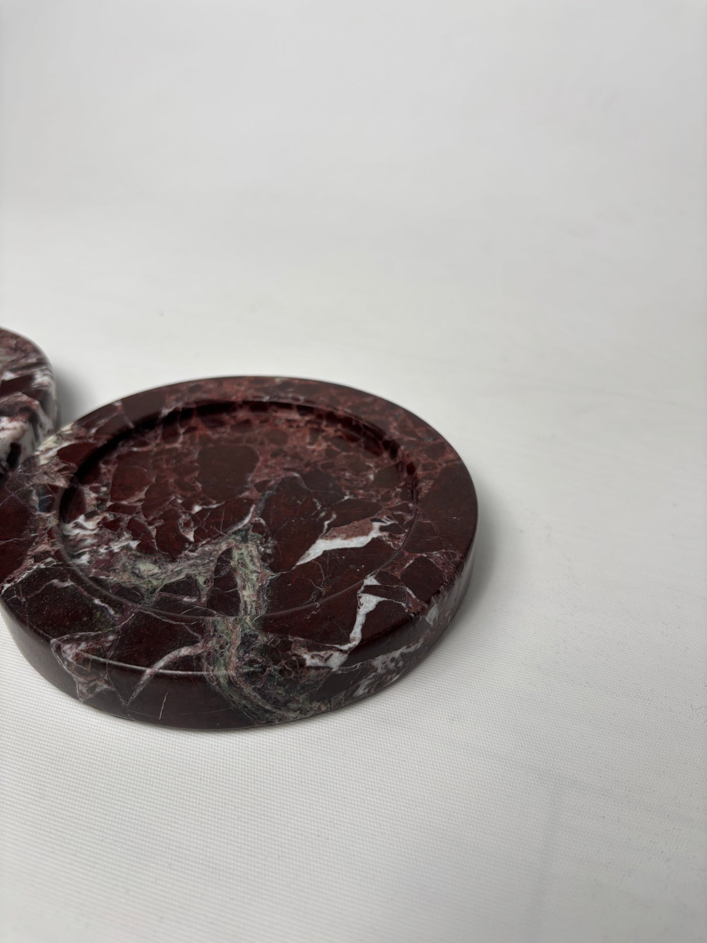 Bordo Yuvarlak Mumluk