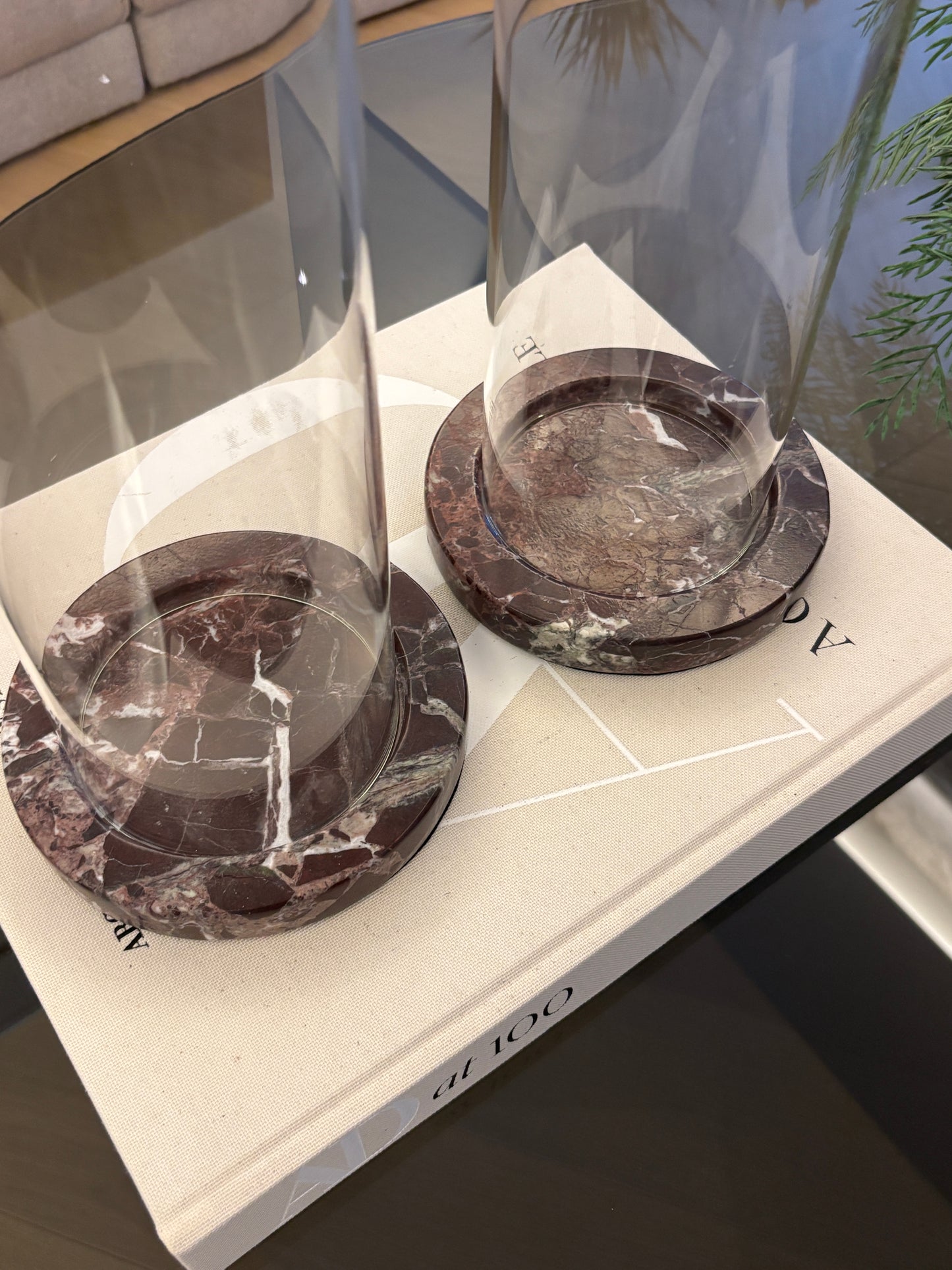 Bordo Yuvarlak Mumluk